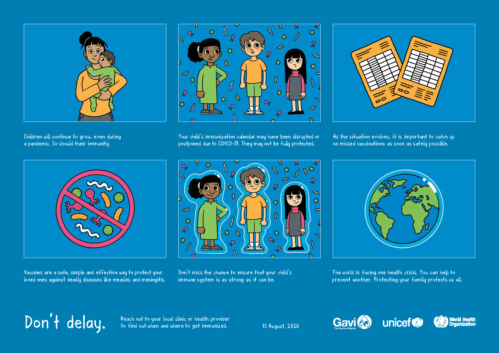 Immunisation poster horizontal