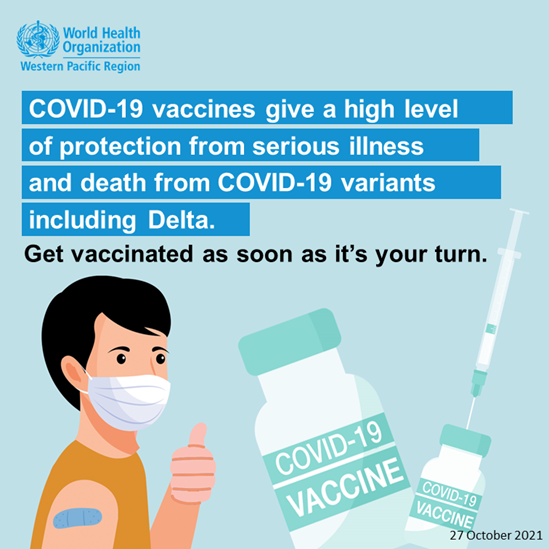 COVID-19 vaccines protect against Delta